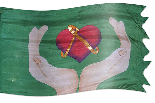 El diseño ‘Convenio de Amor’ en seda artesanal