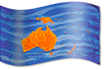 diseñode seda de la bandera Design: Las Grandes Tierras Australes del Espíritu Santo